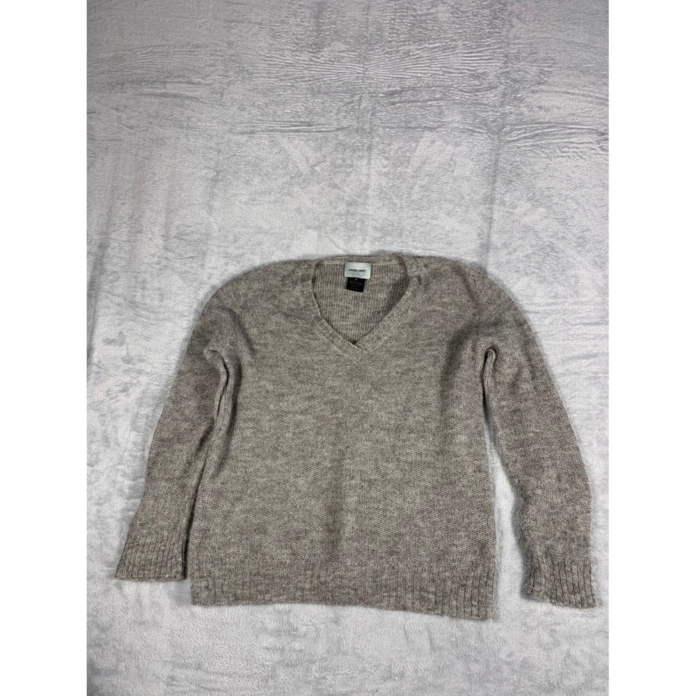 Rachel Comey Women's Sweater S Taupe Lightweight Knit Size Small Alpaca Women